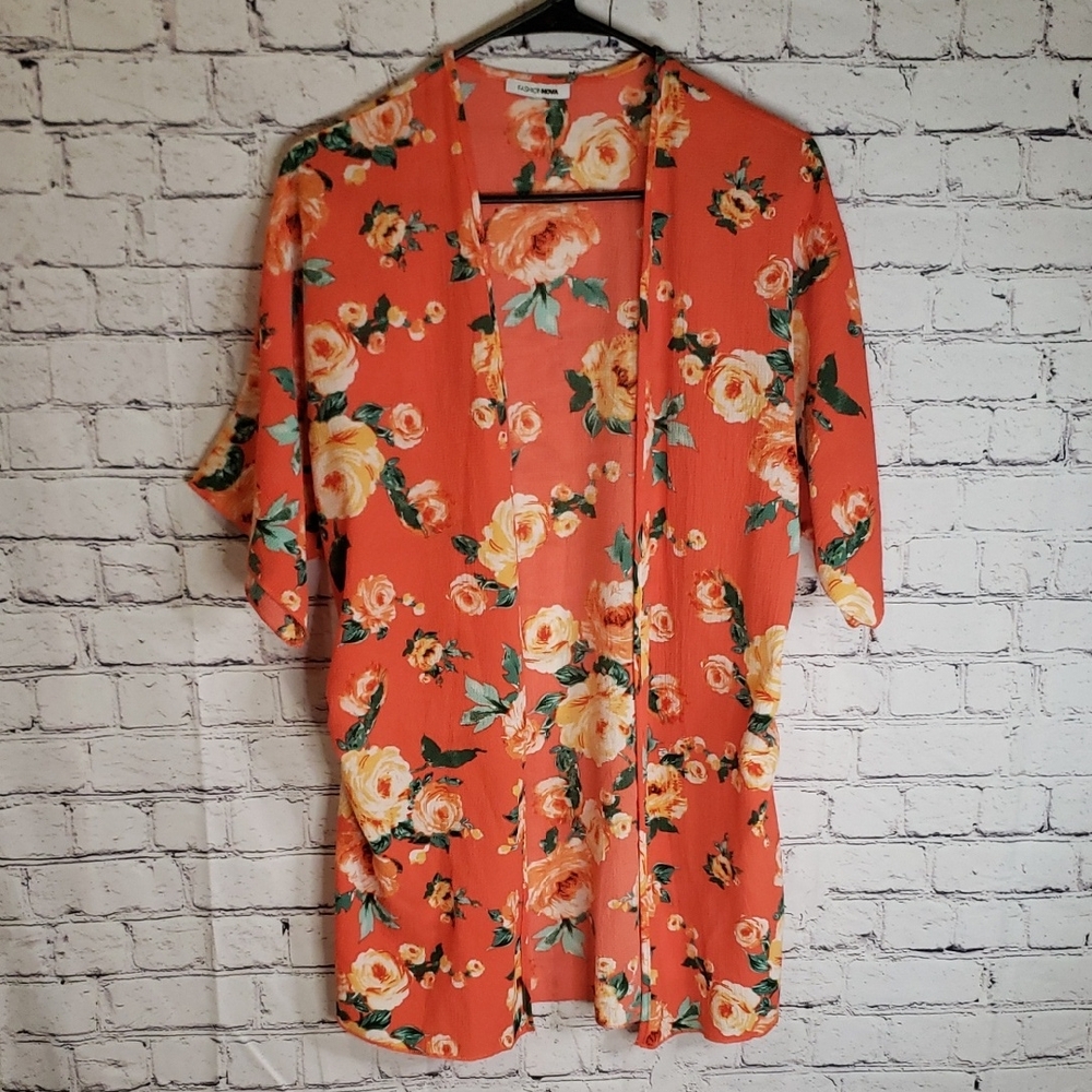 Floral Kimono Cardigan